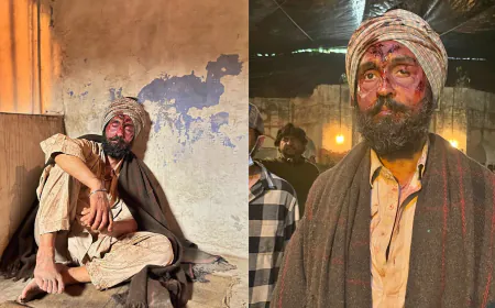 Diljit Dosanjh Unveils Intense First Look of 'Punjab 95'