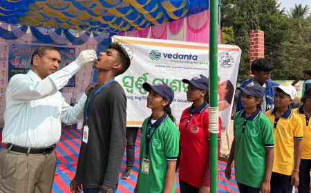 Vedanta’s 'Swarna Prashan' healthcare initiative reaches 22,000 Odisha school children