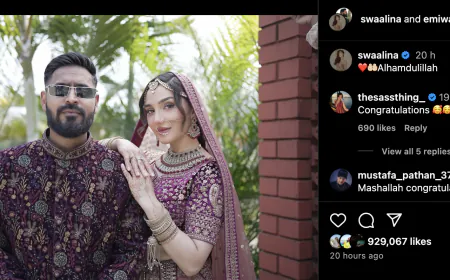 Rapper Emiway Bantai marries singer Swaalina, shares cute pictures with fans