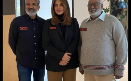 Picture of Priyanka Chopra with SS Rajamouli is going viral, went for the screening of RRR