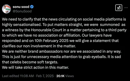 Sonu Sood's 'patience dam' broke, made a cryptic post on X