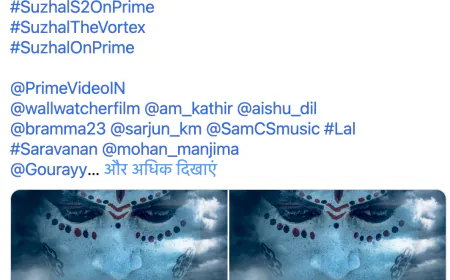 'Vikram-Vedha' fame Pushkar-Gayatri shared poster of Web series Suzhal-2, releasing soon....