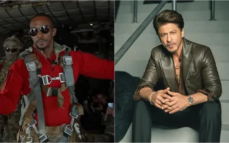Anthony Mackie praised Shahrukh, expressed his desire to see King Khan as the next Avenger