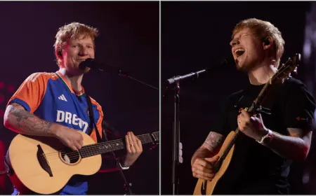 Ed Sheeran concluded his India tour with a great concert in Delhi, said - I will be back soon