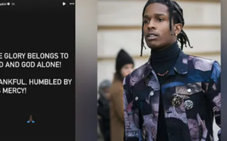 Rapper Rocky innocent in firing case, cried after hearing the verdict; partner Rihanna expressed happiness by posting