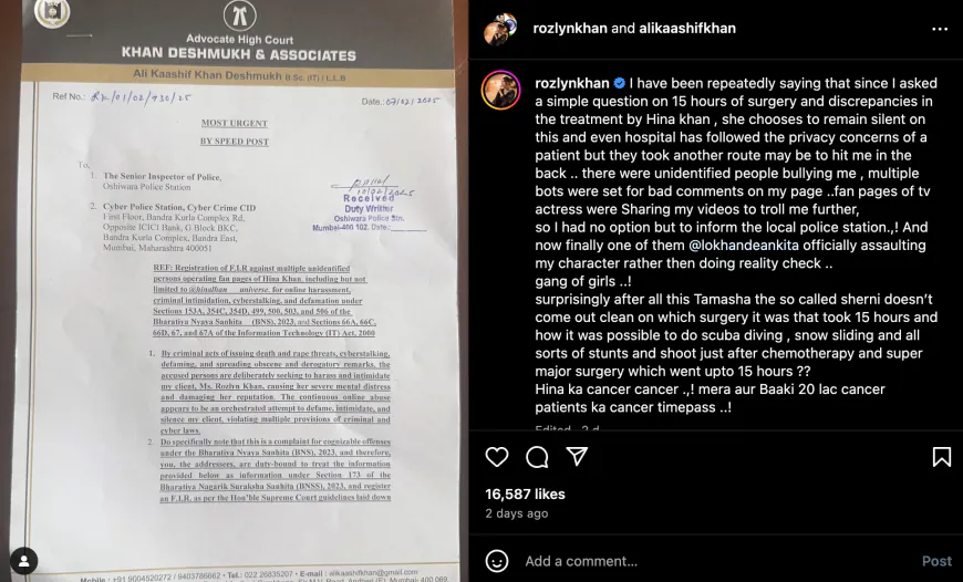Rozlyn Khan filed a defamation case against Ankita Lokhande, made many revelations about Rakhi Sawant