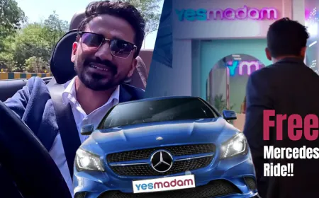 From Home to Salon in a Mercedes – YesMadam’s Ultra Luxurious Women’s Day Treat
