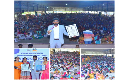Historic Aari Workers Conference 2025 Sets World Record with 5000 Plus Women