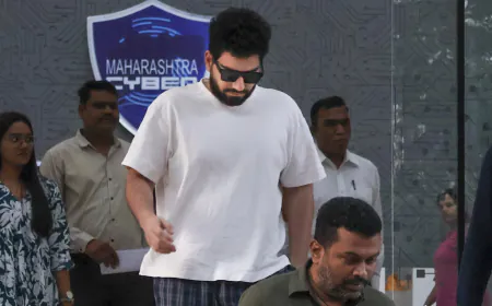 Stand-up comedian Samay Raina appeared in the office of Maharashtra Cyber ​​​​Cell to record his statement