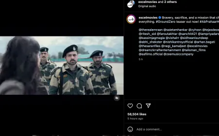 'Ground Zero' teaser released' Emraan Hashmi becomes commander, threat given to the Prime Minister