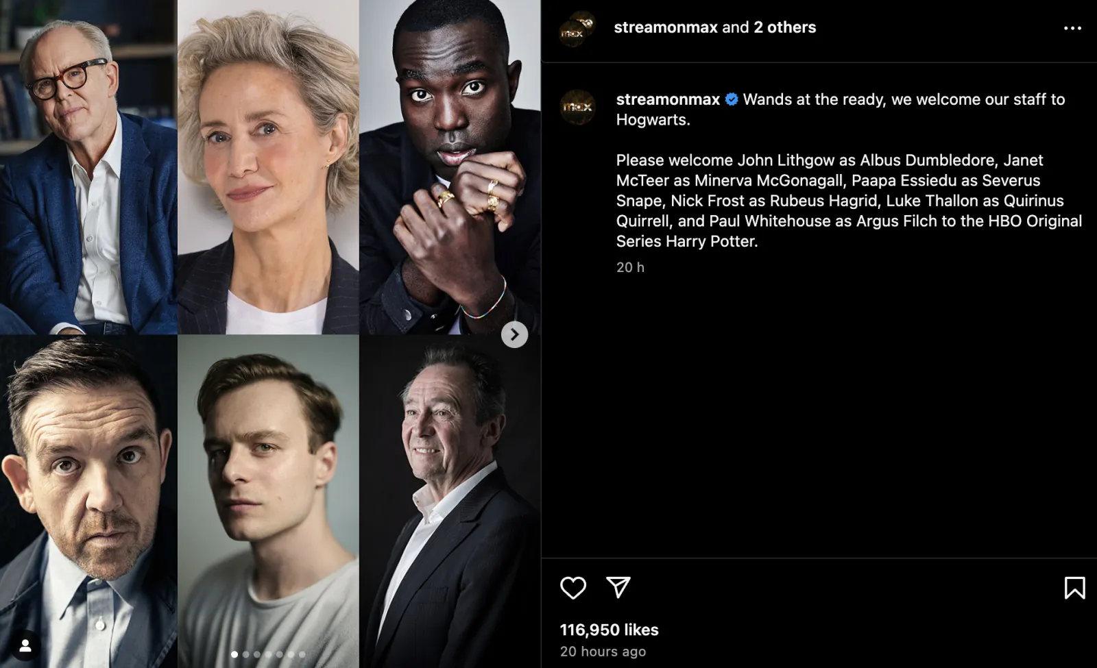 Harry Potter TV series cast announced; Know who will play the role of Dumbledore to Hagrid