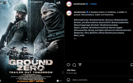New poster of 'Ground Zero' is out, Emraan Hashmi seen fighting the enemy
