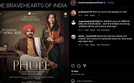 Release of Pratik Gandhi-Patralekha's film 'Phule' postponed, know when the film will come in theaters now