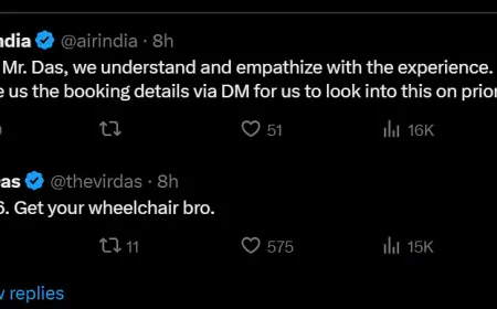 Vir Das got angry on Air India even after paying lakhs