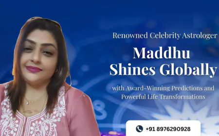 Celebrity Astrologer Maddhu Gains Global Fame with Award Winning Predictions and Life Transformations