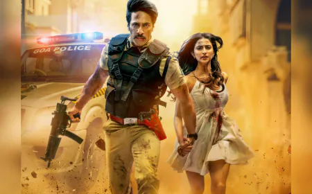 Romeo S3's first look surfaced, actress seen with the hero amidst gun blasts in the poster