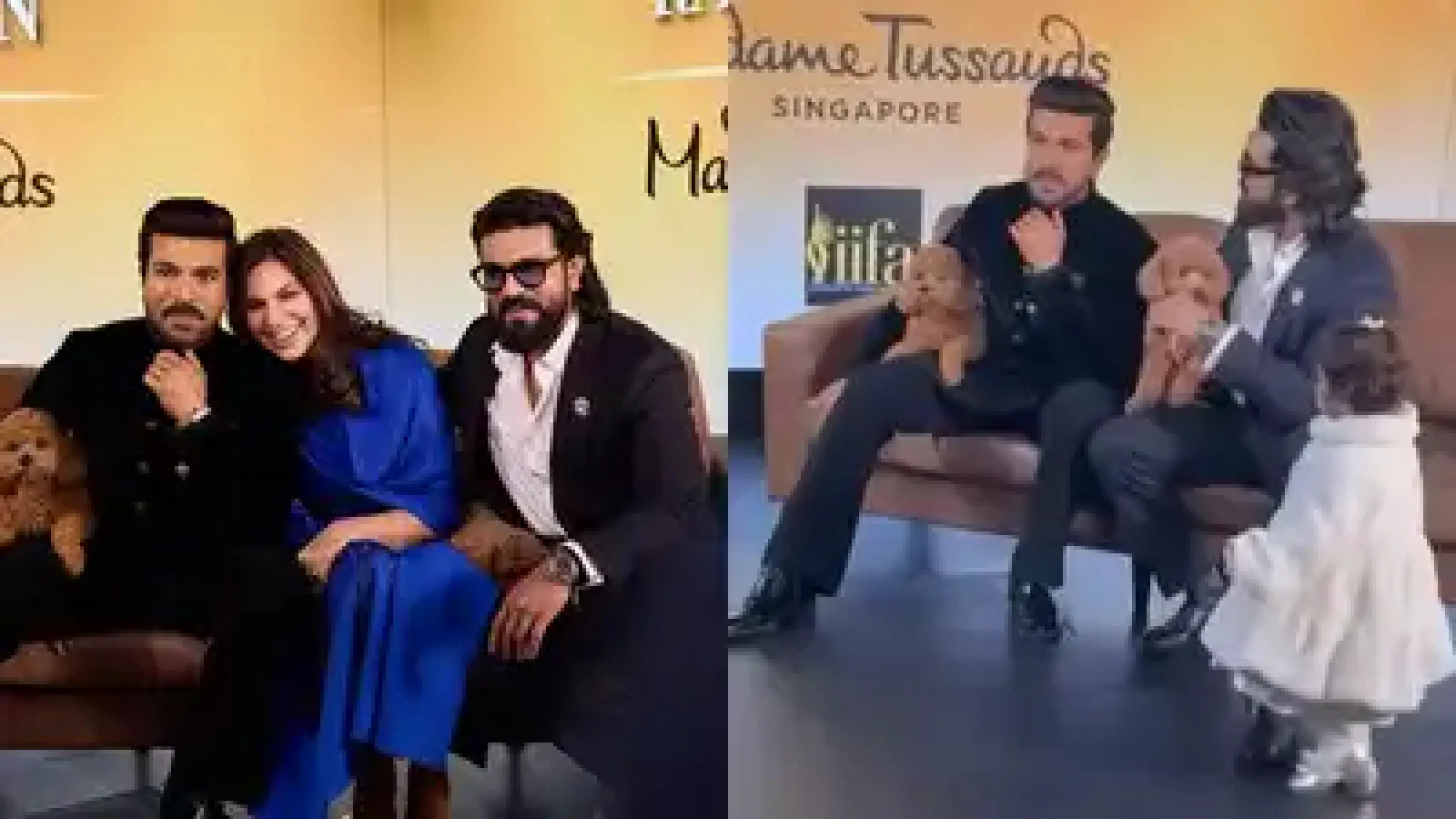 Ram Charan's wife commented on his statue, said - just listening and it is great