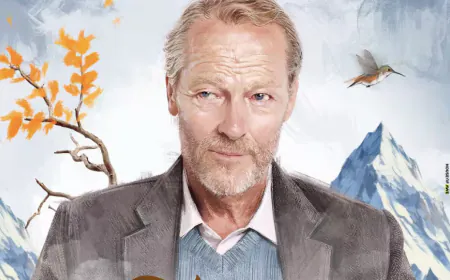 "Game of Thrones" celebrity Iain Glen appears in the newly released poster for Anupam Kher's "Tanvi the Great"