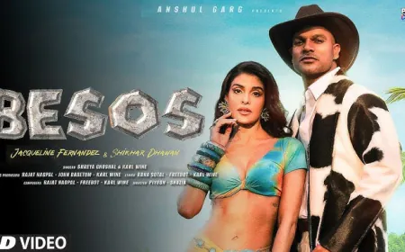 Shikhar Dhawan and Jacqueline's pair ready to rock with the song 'Besos', teaser released; Know details