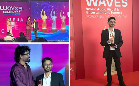 Sandeep Tripathy of STAS Canvas Wins WAVES 2025 Create in India Challenge Award for AI Avatar Creation