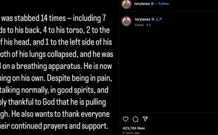 Famous rapper Tory Lanez was fatally attacked in jail, stabbed 14 times; Know how is his condition now