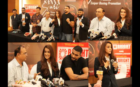 Bright Outdoor Media Mr Yogesh Lakhani is ready to promote Sanna Suri's Sniper Boxing event