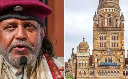 BMC sends notice to Mithun Chakraborty, the matter is related to illegal construction