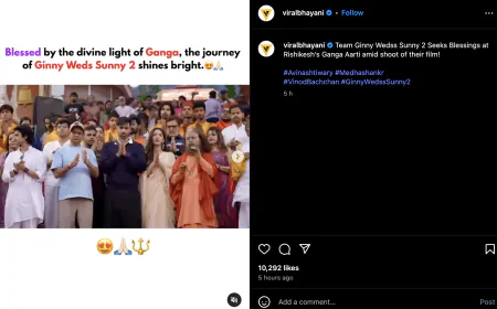 Actors of the film attended Ganga Aarti in Haridwar, shooting started in Uttarakhand