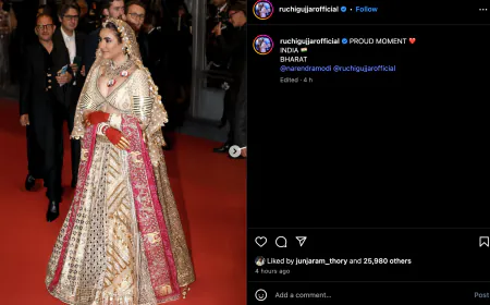 Know who Ruchi Gujjar is with eight lakh followers? Who wore a unique necklace in honour of PM Modi?