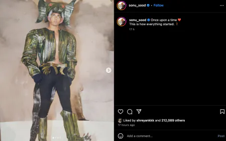 Fans were surprised to see Sonu Sood in this look, said- 'I still remember Nagraj Comics'