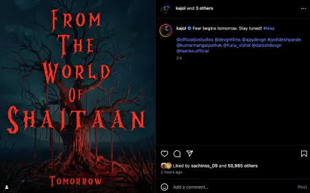 Kajol brought something new from the world of devils, revealing secret tomorrow; shared the teaser