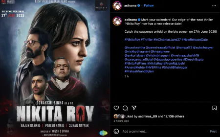 Sonakshi Sinha's film 'Nikita Roy' new release date announced; Know when you can watch