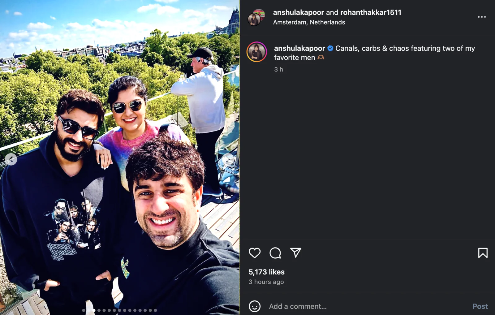 Anshula went out to spend holidays with brother Arjun Kapoor and boyfriend, told- 'Favorite man'