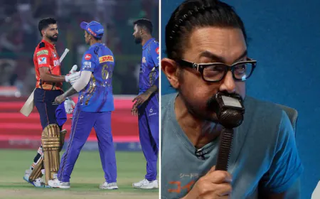 Aamir Khan reached to watch IPL final, wishing for his team to win