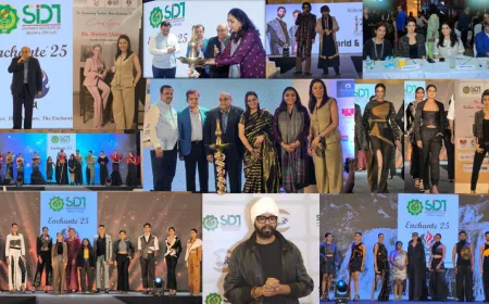 SIDT Held Its 14th Annual Fashion Showcase ‘Enchanté 2025’ in Mumbai