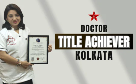 Powerhouse in White Coat: Super Woman 2025 Title Winner Dr. Malini Bhattacharya's Story