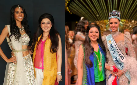 Gollabhama Glory: Archana Kochhar Showcases Telangana Weaves at Miss World