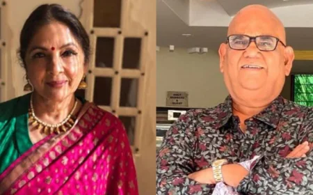 Neena got emotional remembering Satish Kaushik, said- 'I was learning to wield a lathi for his film, but…'