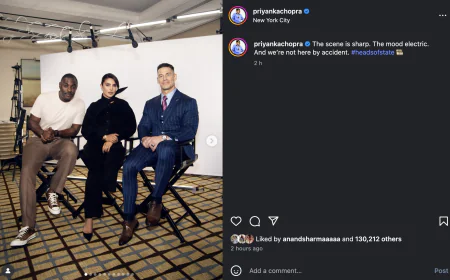Priyanka Chopra shares special pictures with John Cena, promotion of Heads of State begins