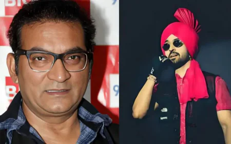 Diljit Dosanjh and Abhijeet Bhattacharya face to face, conversation gets more heated