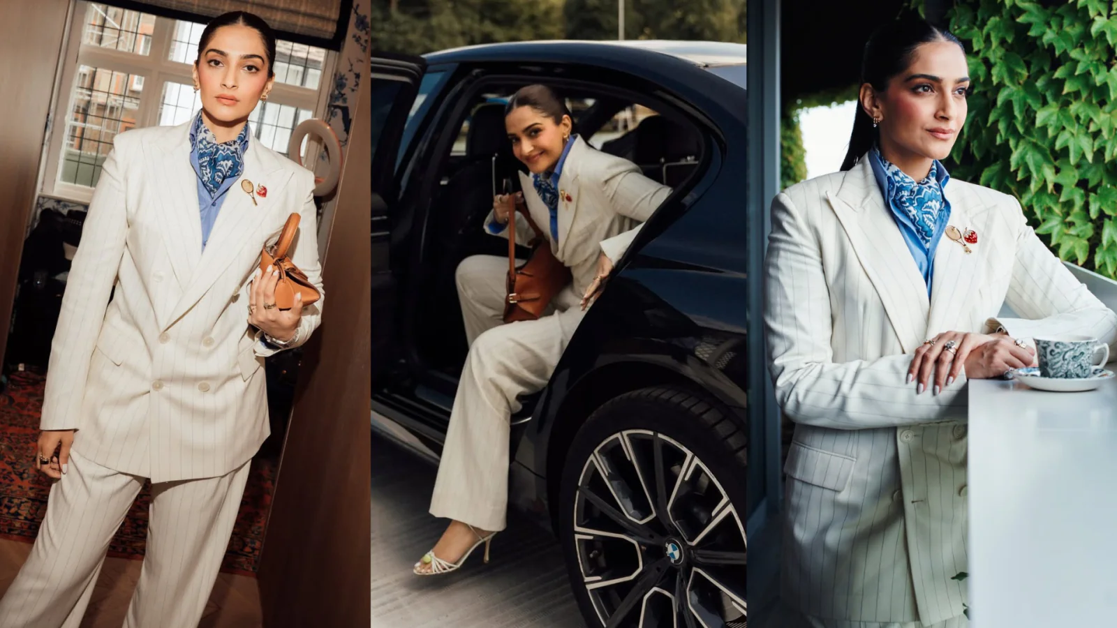 Power Dressing with a Personal Touch is Sonam Kapoor’s Wimbledon Look
