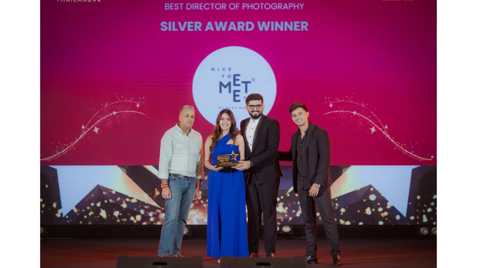 Surat’s Nice To Meet You Shines at EMF Global Awards 2025
