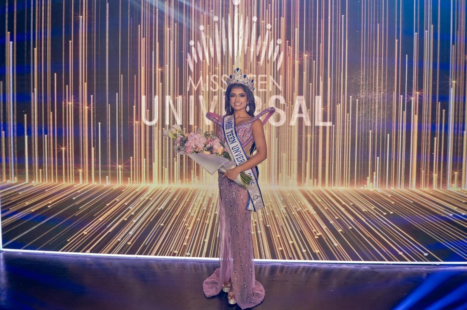 Akshita Pinapaty Makes History as First Indian to Win Miss Teen Universal 2025