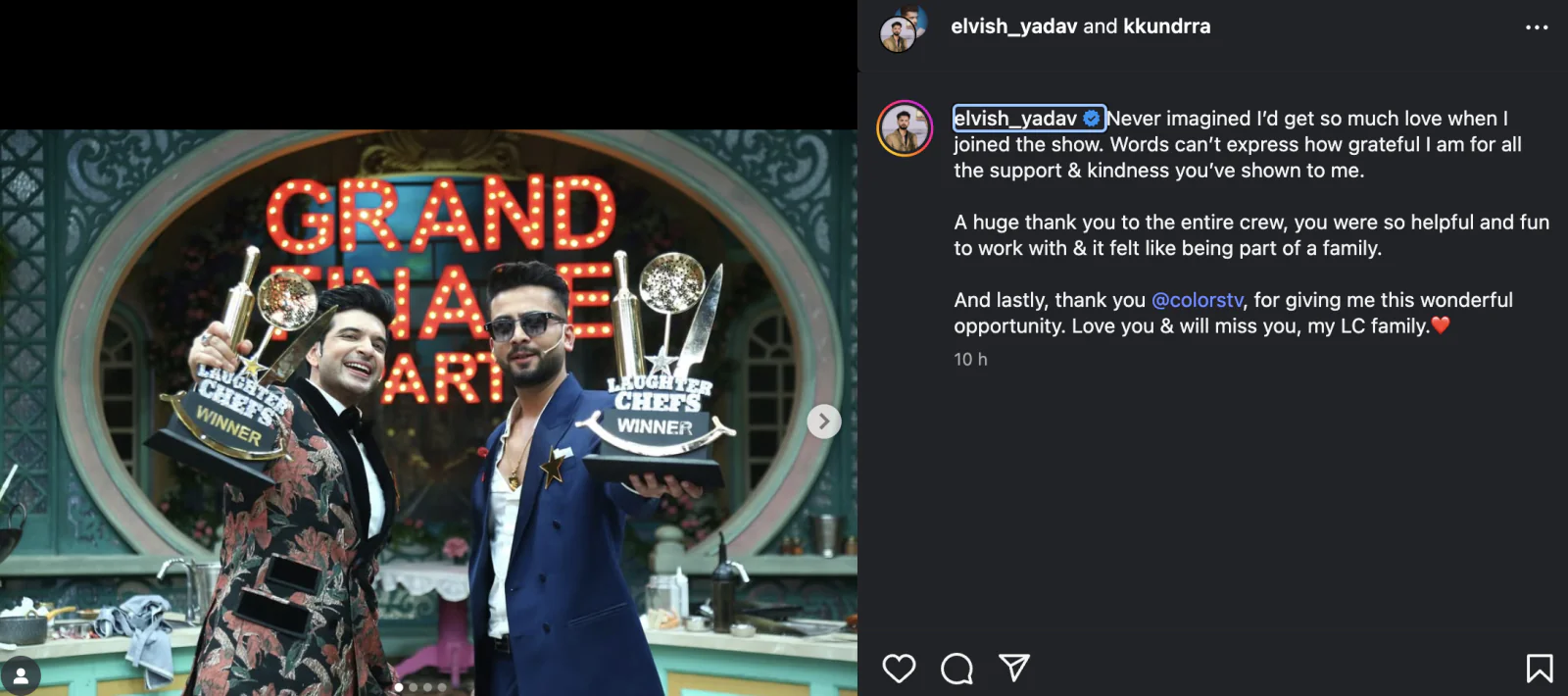 Elvish-Karan became the winners of 'Laughter Chefs Season 2', YouTuber said - I have no words