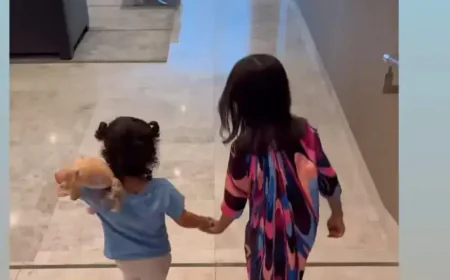 Priyanka's daughter Malti became friends with Salman's niece, Desi Girl met Arpita