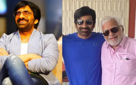 Telugu actor Ravi Teja's father Bhupatiraju Rajagopal Raju died at the age of 90
