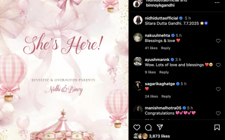 'Border 2' producer Nidhi Dutta gives birth to a daughter, JP Dutta becomes a grandfather; Celebs congratulate