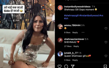 Shehnaaz Gill stopped paparazzi from clicking photos, actress faced Oops moment