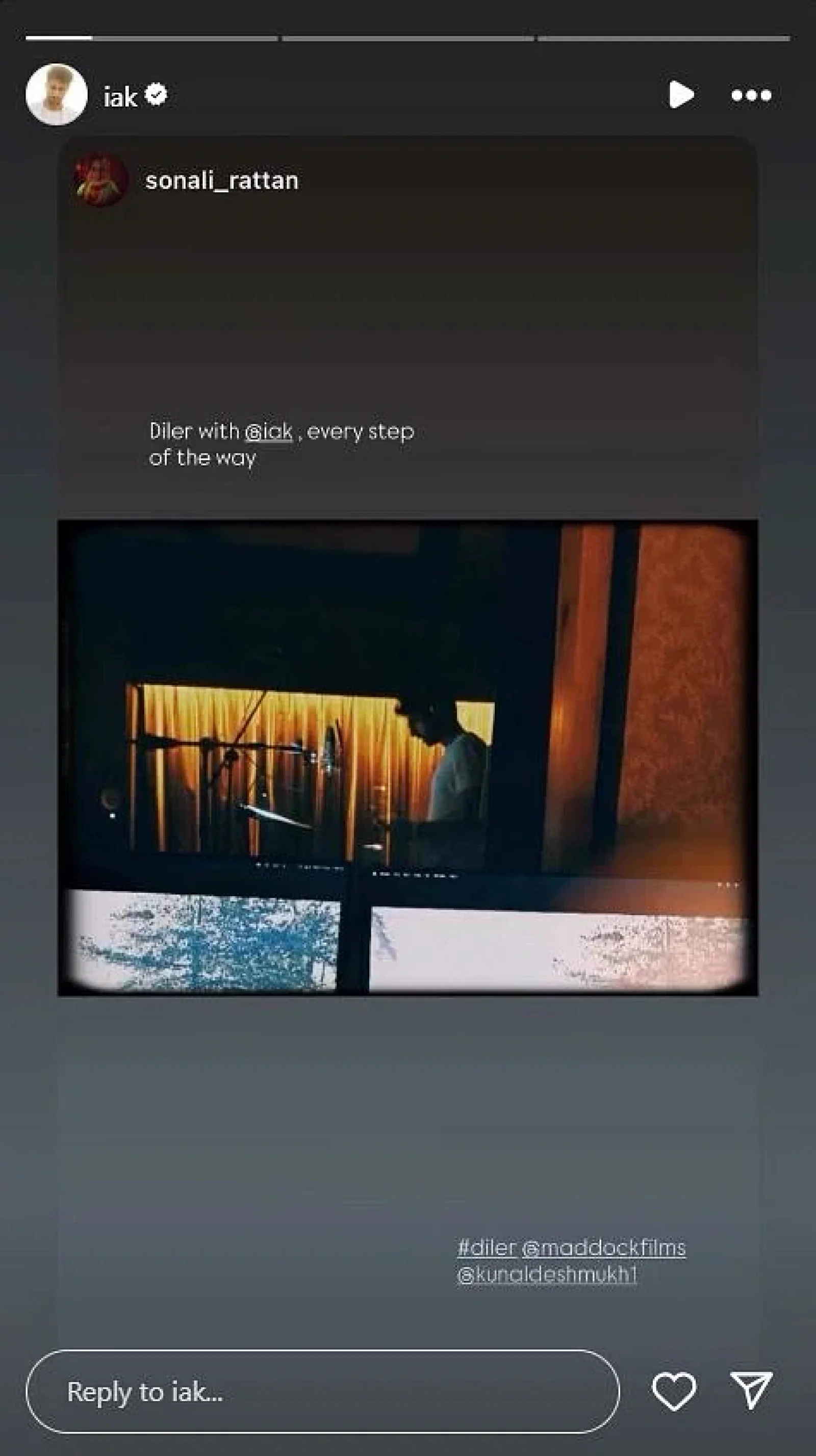 Ibrahim Ali Khan gave an update about his next film, working with Maddock Films