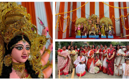 Keashnagar Bengali Association Brings Durga Puja Festivities to Keshavnagar
